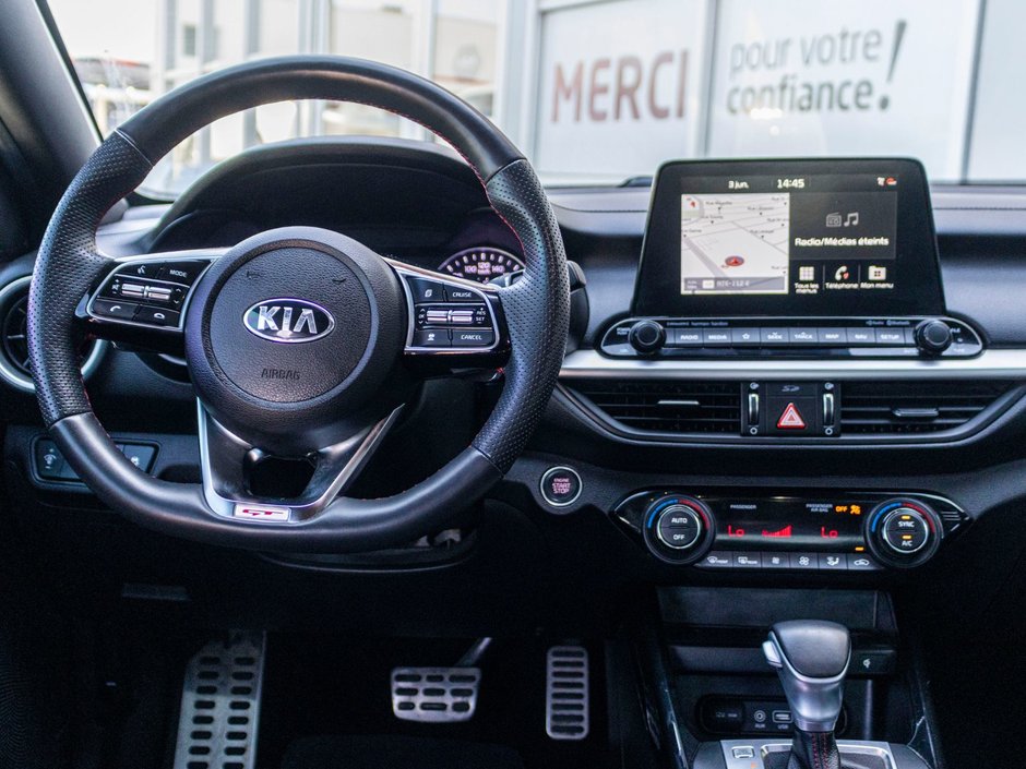 Kia Forte GT LIMITED BERLINE CUIR TOIT MAGS NOIRS 2021 BAS KILO