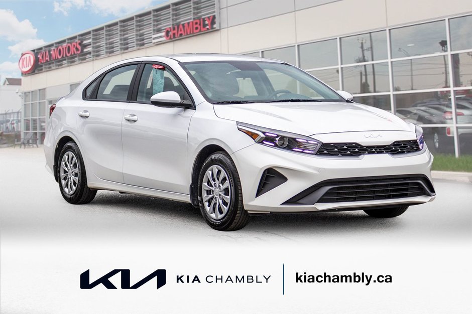 Kia Forte LX AUTOM A/C CAMERA 47584KM 2023 1 PROPRIO PAS DE RECLAMATION AU CARFAX