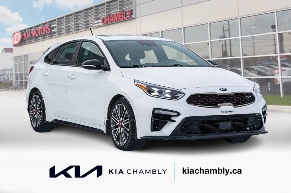 Kia Forte5 GT 1.6T LIMITED CUIR TOIT 2021 1 PROPRIO PAS DE RECLAMATION AU CARFAX