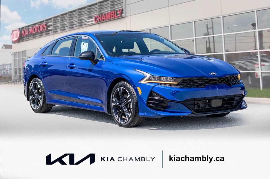 2021 Kia K5 GT-Line AWD CUIR TOIT 1 OWNER NO CAFFAX CLAIM
