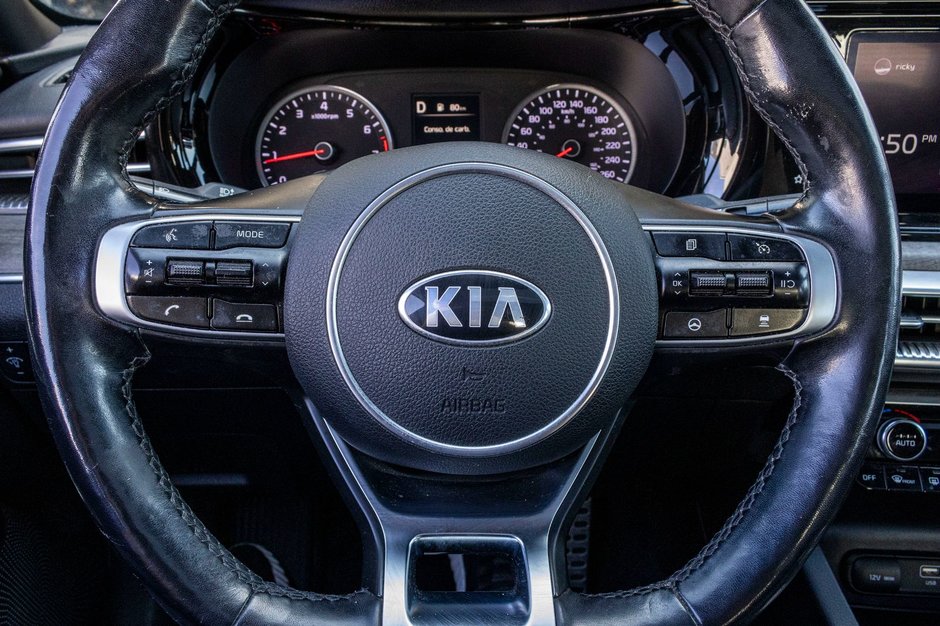 2021 Kia K5 GT-Line AWD CUIR TOIT 1 OWNER NO CAFFAX CLAIM