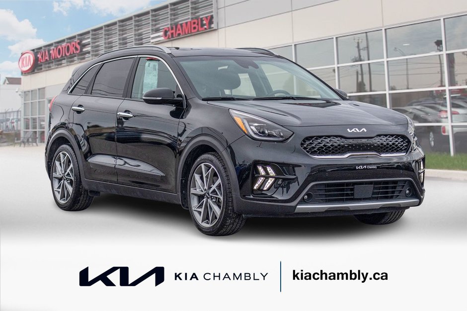 Kia Niro SX TOURING NOIR 26242KM 2022 1 PROPRIO PAS DE RECLAMATION AU CARFAX