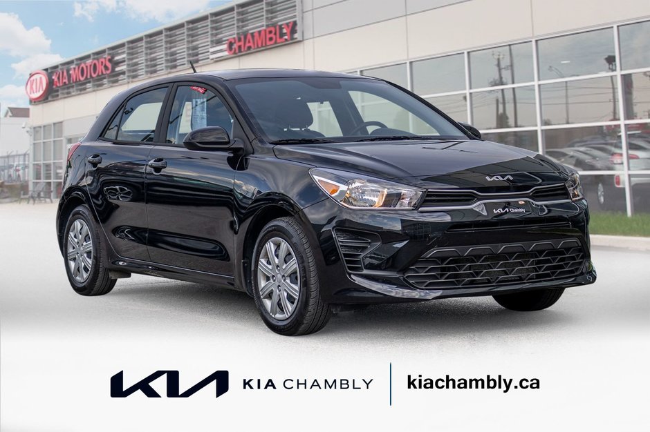 Kia Rio 5-door LX+ AUTOM A/C CAMERA SIEGES CHAUFFANTS 2023 1 PROPRIO PAS DE RECLAMTION AU CARFAX