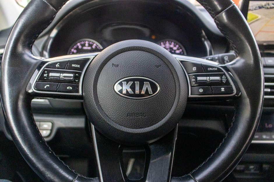 2021 Kia Seltos SX TURBO AWD CUIR TOIT NAV 1 OWNER NO CARFAX CLAIM