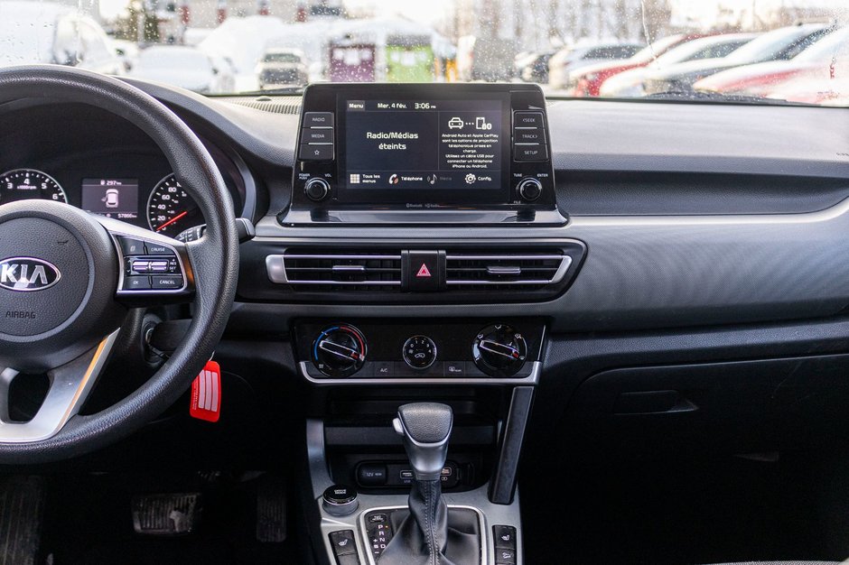 Kia Seltos LX AUTOM GRIS BAS KILO 57865KM 2021 1 PROPRIO PAS DE RECLAMATION AU CARFAX