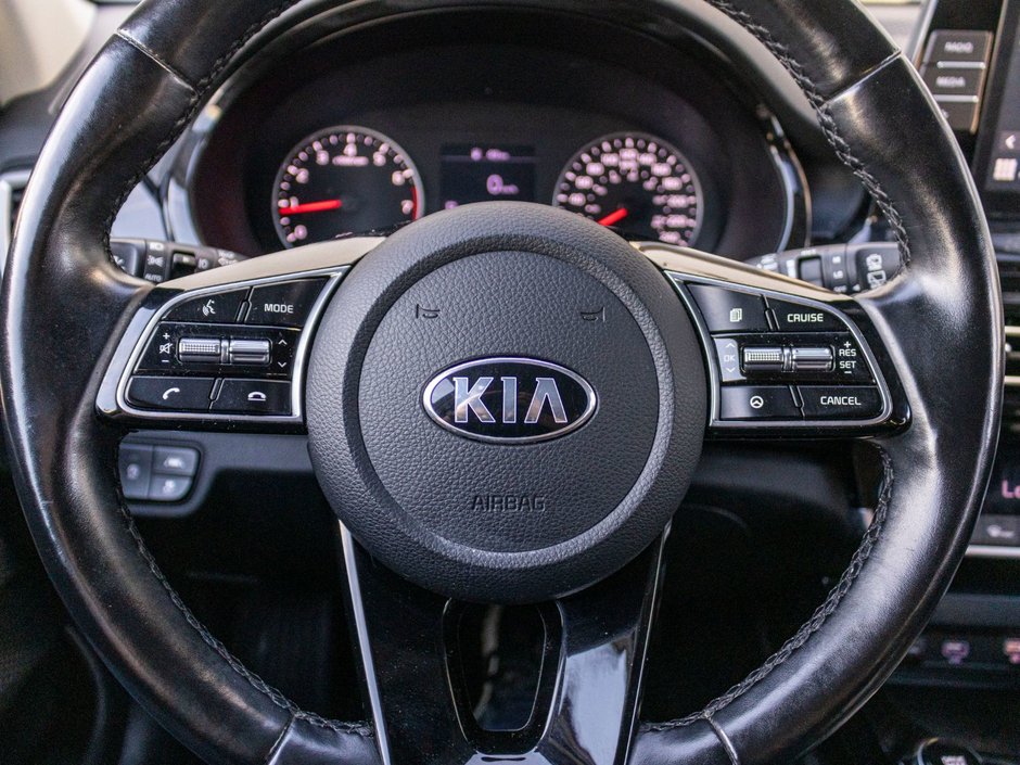 2021 Kia Seltos EX AWD AUTOM CUIR TOIT BAS KILO 1 OWNER NO CARFAX CLAIM