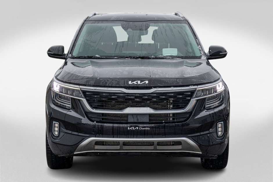 Kia Seltos SX TURBO AWD CUIR TOIT NAV 2022 1 PRORPIO PAS DE RECLAMATION AU CARFAX