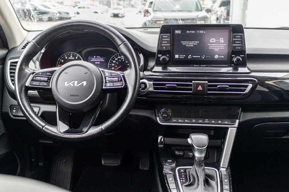 2022 Kia SELTOS EX AWD AUTO (PREM PAINT) EX AWD CUIR TOIT 1 OWNER