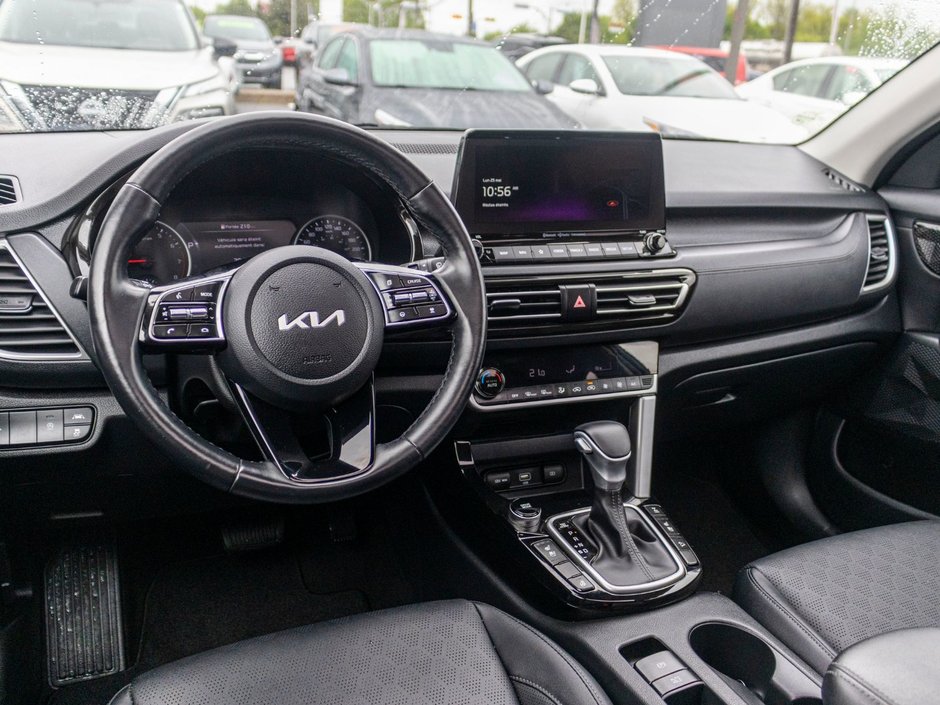 2022 Kia Seltos EX PREMIUM AWD CUIR TOIT 1 OWNER NO CARFAX CLAIM