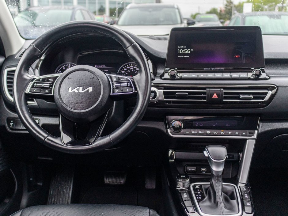 2022 Kia Seltos EX PREMIUM AWD CUIR TOIT 1 OWNER NO CARFAX CLAIM