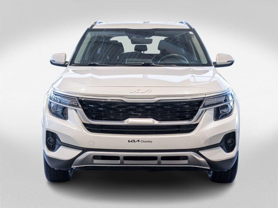 Kia Seltos EX AWD BLANC CUIR TOIT BAS KILO 2022 1 PROPRIO PAS DE RECLAMATION AU CARFAX