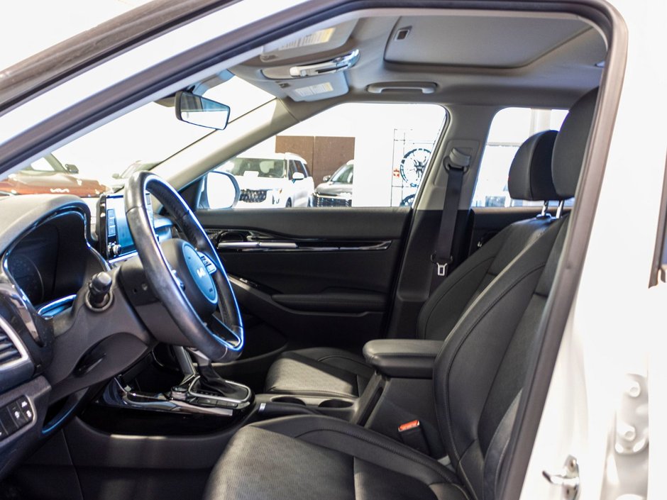 Kia Seltos EX AWD BLANC CUIR TOIT BAS KILO 2022 1 PROPRIO PAS DE RECLAMATION AU CARFAX