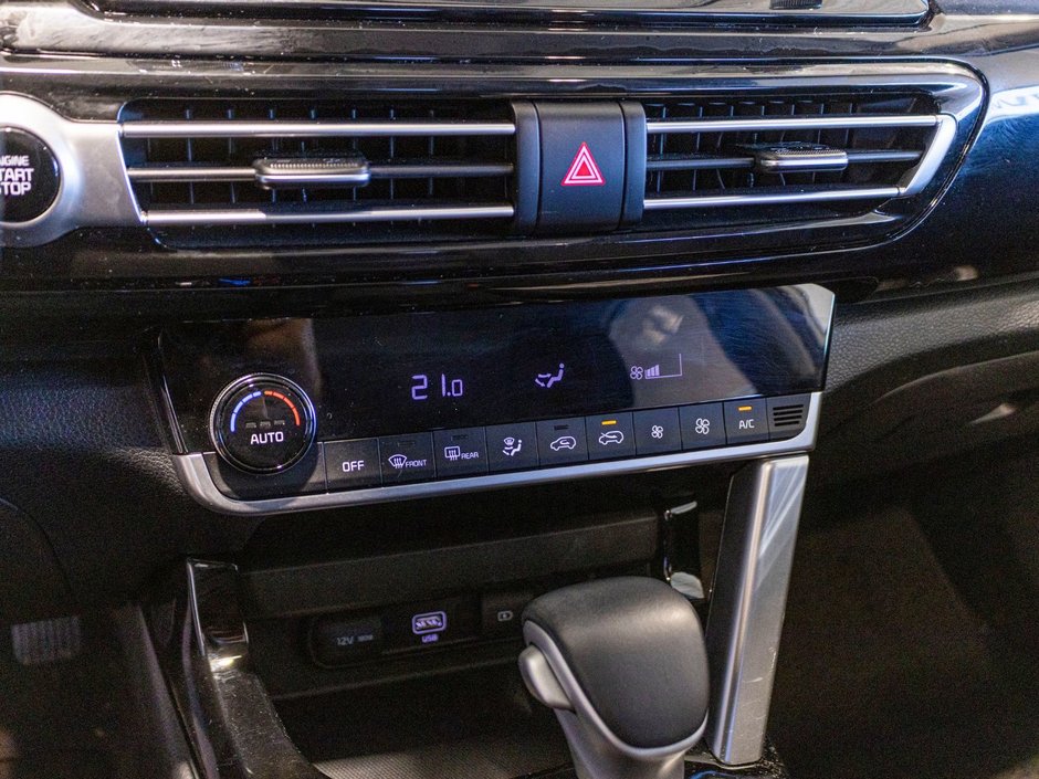 Kia Seltos EX AWD BLANC CUIR TOIT BAS KILO 2022 1 PROPRIO PAS DE RECLAMATION AU CARFAX
