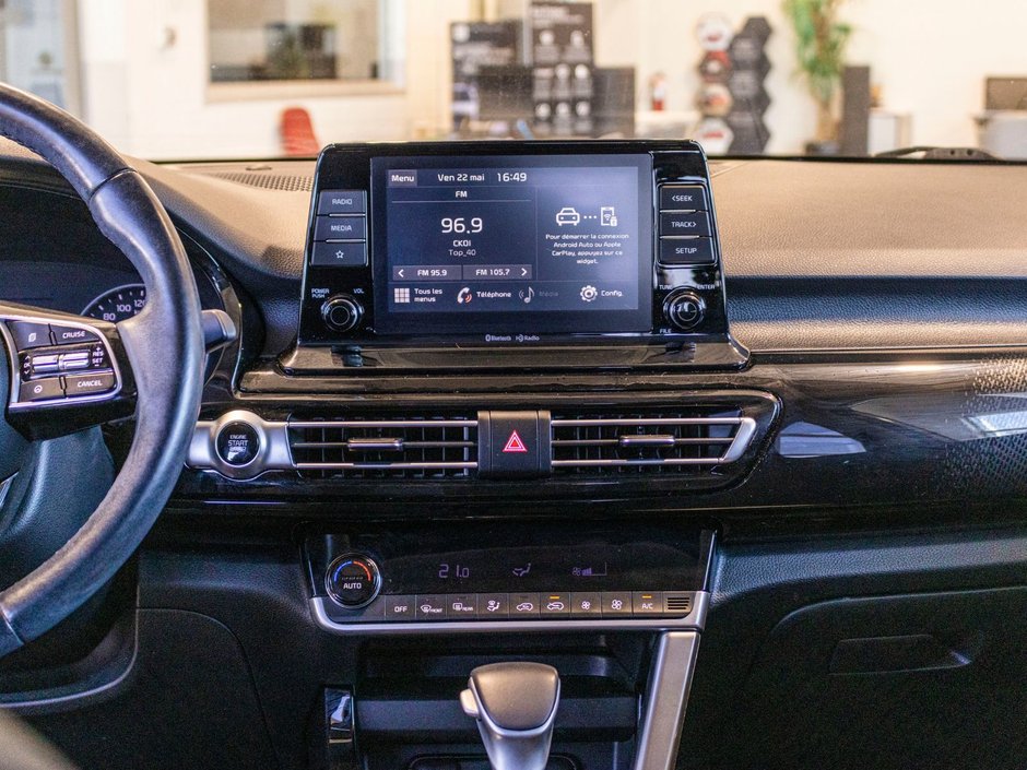 Kia Seltos EX AWD BLANC CUIR TOIT BAS KILO 2022 1 PROPRIO PAS DE RECLAMATION AU CARFAX