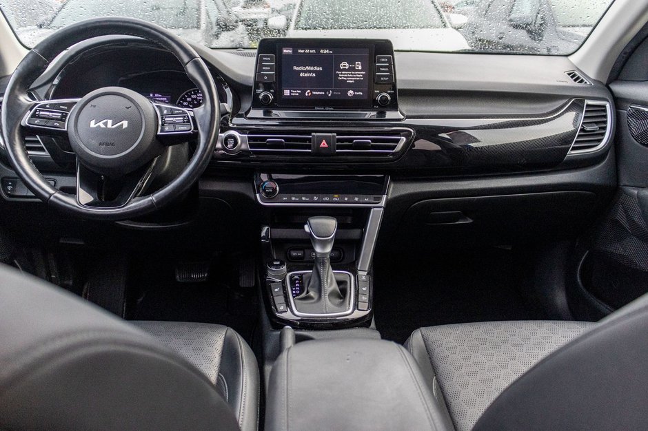 Kia Seltos EX AWD CUIR TOIT 2023 1 PROPRIO PAS DE RECLAMATION AU CARFAX