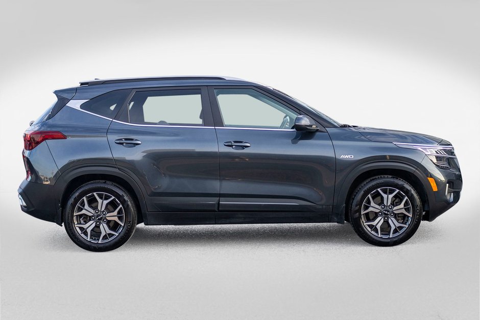 Kia Seltos EX PREMIUM AWD CUIR TOIT NAV 2023 1 PROPRIO PAS DE RECLAMATION AU CARFAX