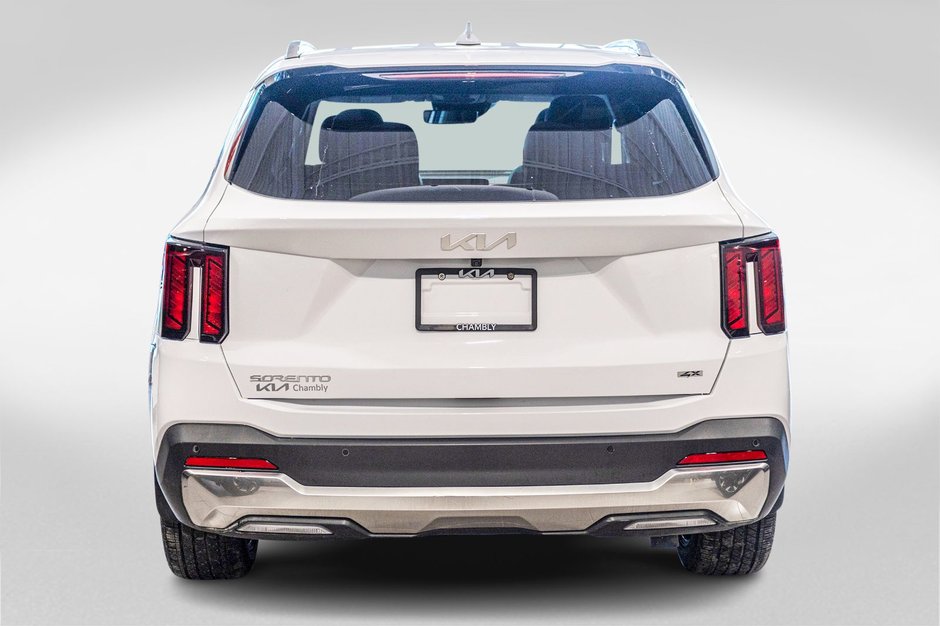 Kia SORENTO EX 2.5T AWD (PREM PAINT) EX AWD BLANC CUIR NOIR 977KM WOW 2025 EN INVENTAIRE