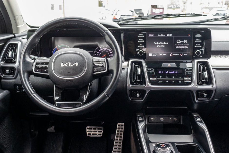 2022 Kia SORENTO PHEV EX 1.6T AWD AUTO (PREM PAINT) EX AWD CUIR BAS KILO 1 OWNER