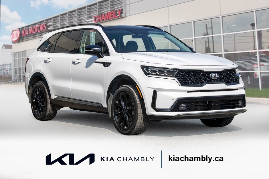 2021 Kia Sorento EX+ AWD TOIT CUIR BLANC NO CARFAX CLAIM