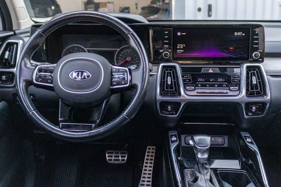 2021 Kia Sorento EX+ AWD TOIT CUIR BLANC NO CARFAX CLAIM