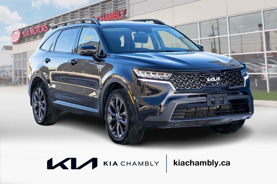 Kia Sorento X-LINE AWD NOIR BAS KILO 2023 1 PROPRIO PAS DE RECLAMATION AU CARFAX