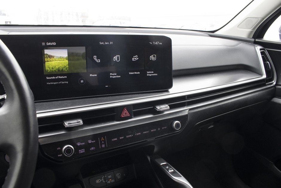 Kia SORENTO EX 2.5T AWD (PREM PAINT) EX AWD CUIR NOIR SUR NOIR 2024 1 PROPRIO PAS DE RECLAMATION AU CARFAX