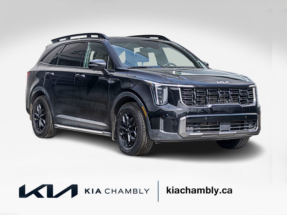 Kia Sorento X-PRO RARE AWD NOIR CUIR BRUN WOW 2024 PAS DE RECLAMATION AU CARFAX