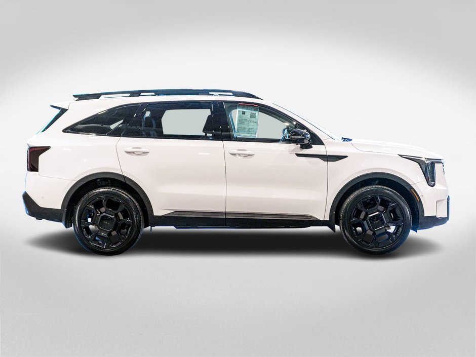 Kia Sorento X-LINE LIMITED AWD CUIR TOIT BLANC 2025 1 PROPRIO PAS DE RECLAMATION AU CARFAX