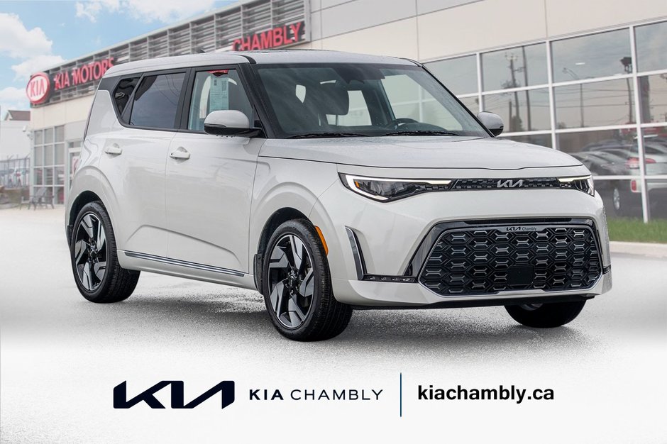 Kia Soul GT-LINE LIMITED CUIR TOIT NAVI 16950KM 2024 1 PROPRIO PAS DE RECLAMTION AU CARFAX