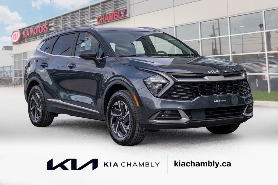Kia Sportage HYBRID EX CUIR AWD CHARCOAL 2023 PAS DE RECLAMTION AU CARFAX