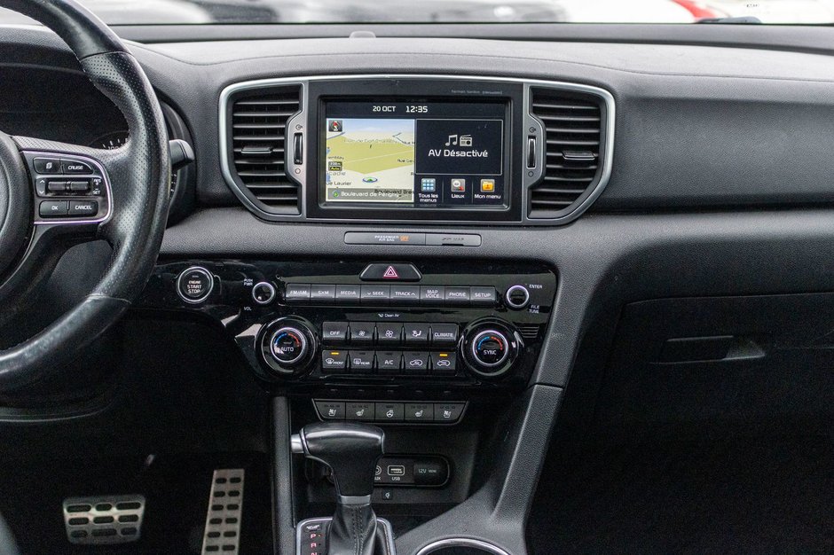 Kia Sportage SX TURBO CUIR TOIT NAV 2017 PAS DE RECLAMATION AU CARFAX