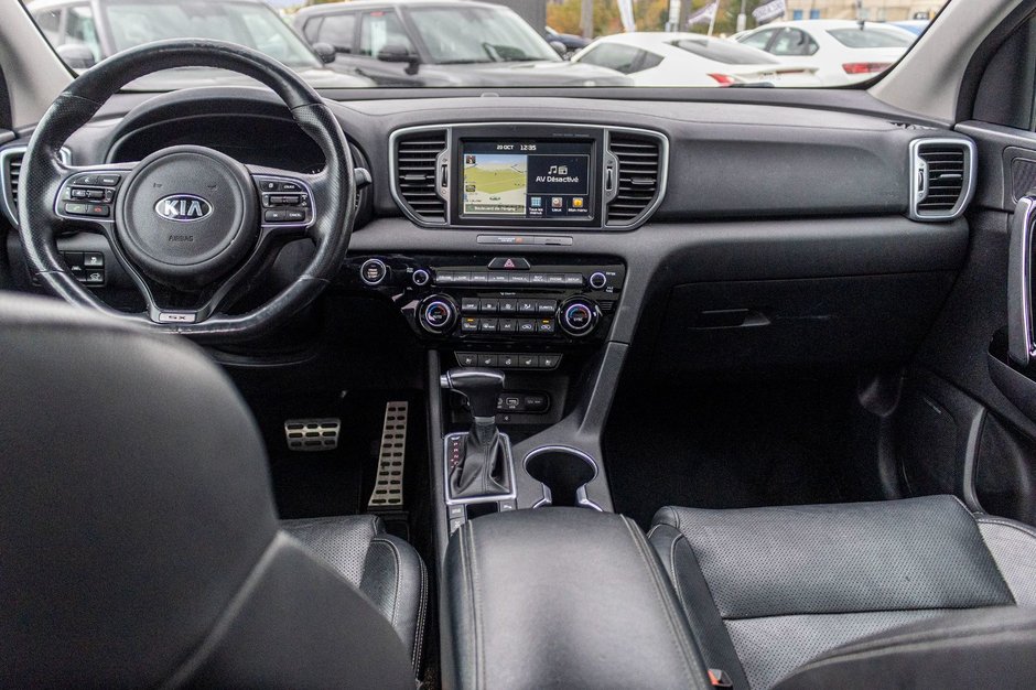 Kia Sportage SX TURBO CUIR TOIT NAV 2017 PAS DE RECLAMATION AU CARFAX
