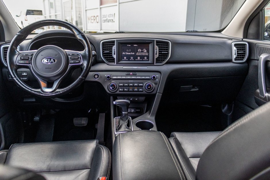 Kia Sportage EX CUIR AWD NOIR 2019 1 PROPRIO PAS DE RECLAMATION AU CARFAX