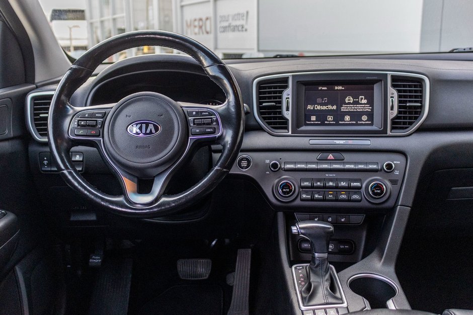 Kia Sportage EX CUIR AWD NOIR 2019 1 PROPRIO PAS DE RECLAMATION AU CARFAX