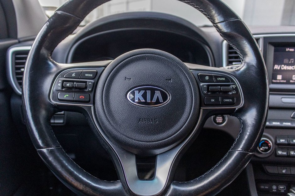 Kia Sportage EX CUIR AWD NOIR 2019 1 PROPRIO PAS DE RECLAMATION AU CARFAX
