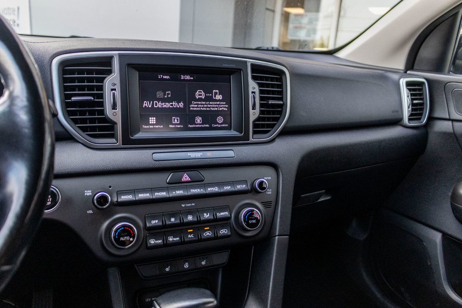 Kia Sportage EX CUIR AWD NOIR 2019 1 PROPRIO PAS DE RECLAMATION AU CARFAX