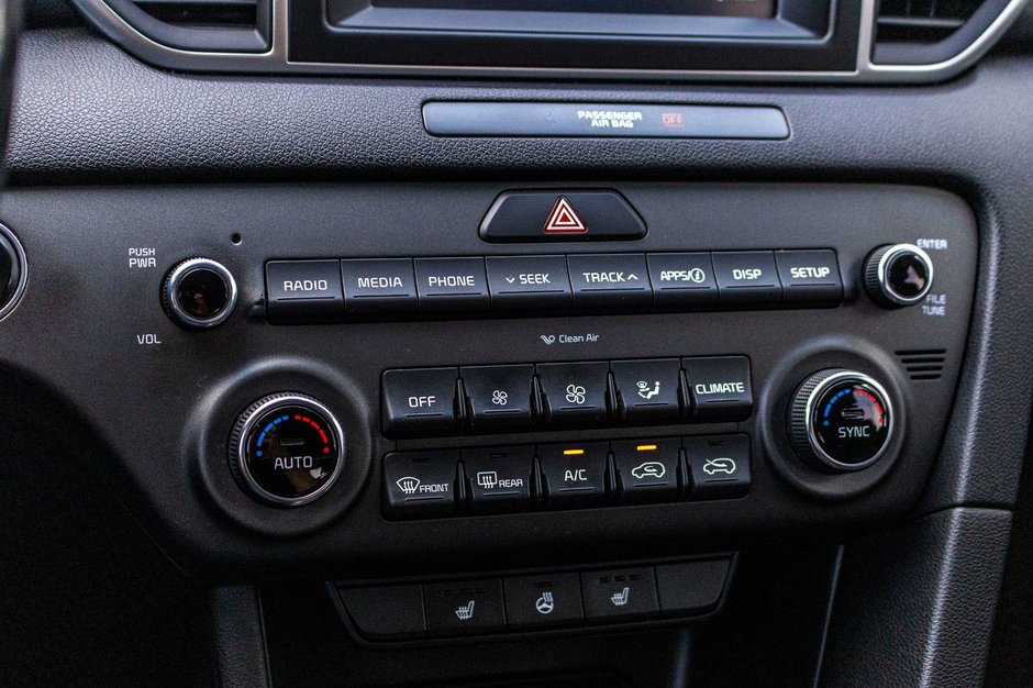 Kia Sportage EX CUIR AWD NOIR 2019 1 PROPRIO PAS DE RECLAMATION AU CARFAX