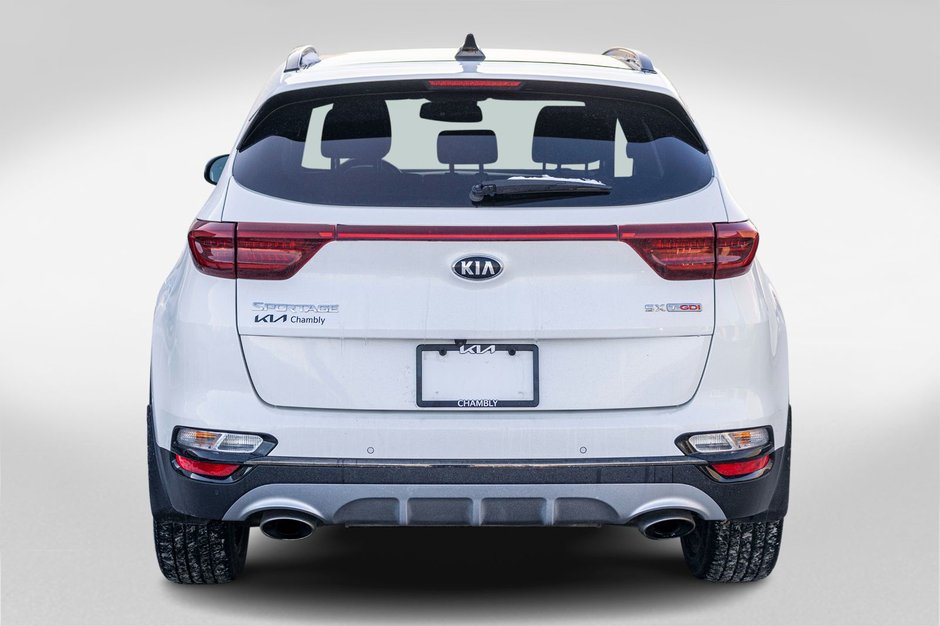 Kia Sportage SX AWD BLANC CUIR TOIT NAVI 2020 PAS DE RECLAMTION AU CARFAX