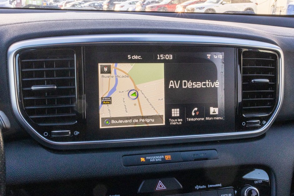 Kia Sportage SX AWD BLANC CUIR TOIT NAVI 2020 PAS DE RECLAMTION AU CARFAX