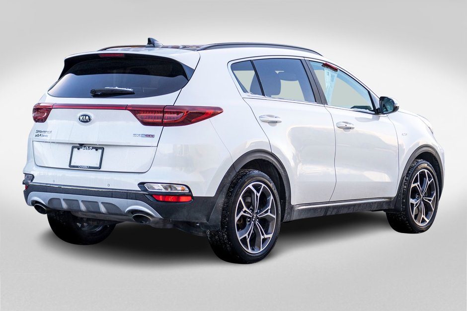 Kia Sportage SX AWD BLANC CUIR TOIT NAVI 2020 PAS DE RECLAMTION AU CARFAX
