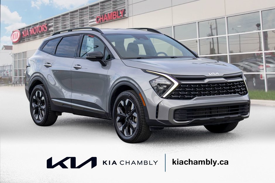 2023 Kia Sportage X-LINE AWD CUIR 1 OWNER NO CARFAX CLAIM