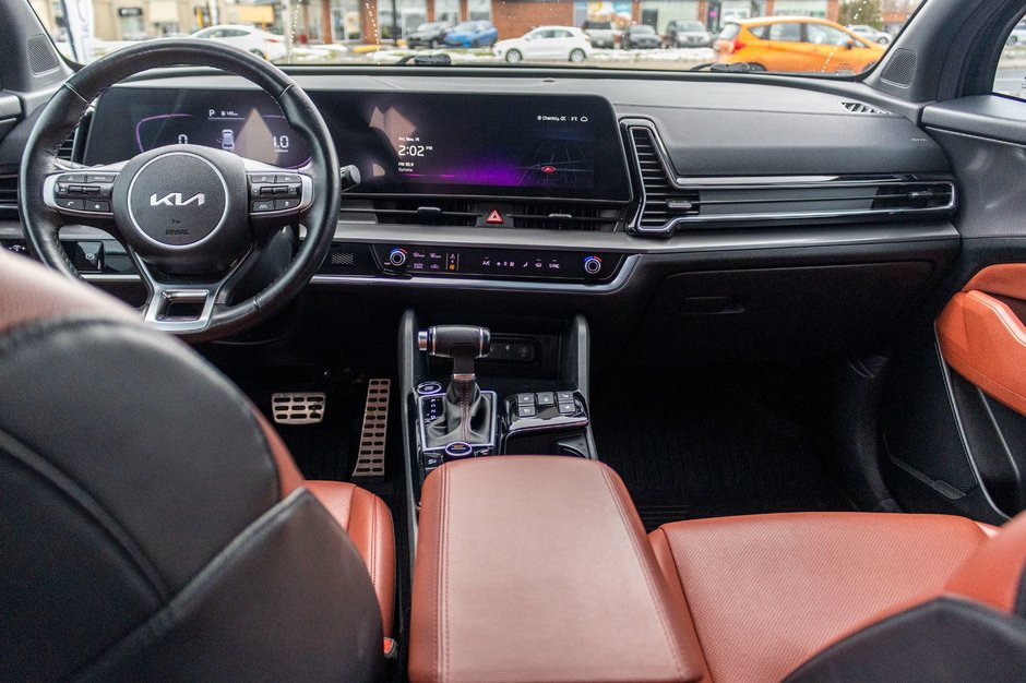 Kia Sportage EX PREMIUM AWD TOIT NAV 2023 NOIR INT ROUGE WOW