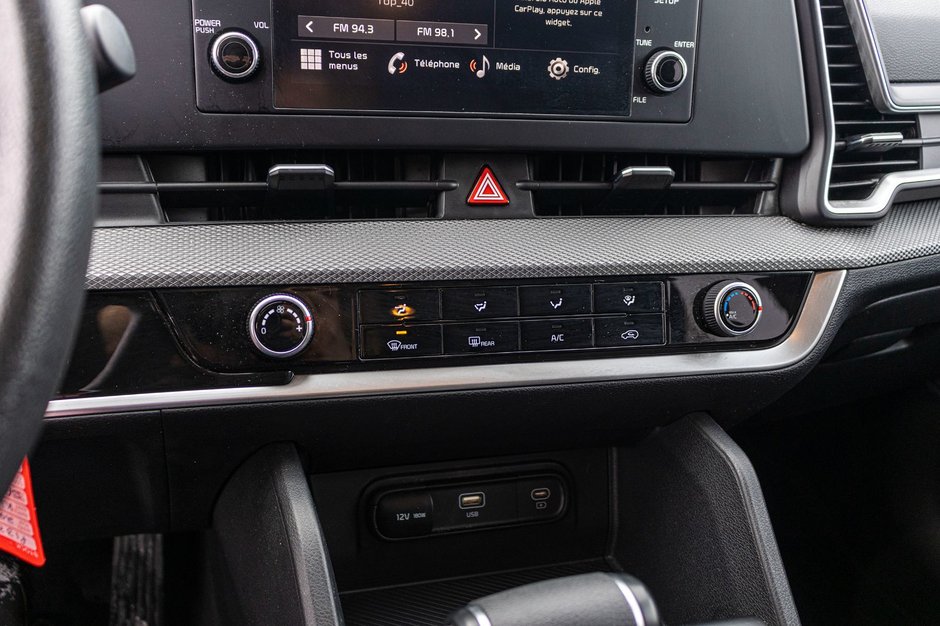 Kia Sportage LX AWD NOIR 18462KM 2023 PAS DE RECLAMATION AU CARFAX