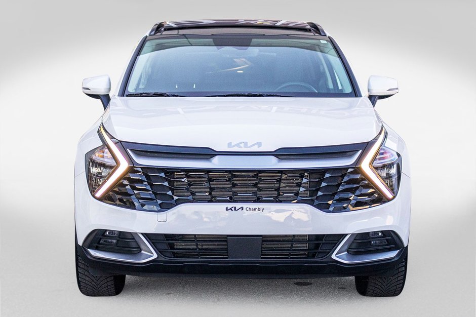 Kia Sportage EX AWD BLANC CUIR TOIT NAV 38001KM 2024 1 PROPRIO PAS DE RECLAMATION AU CARFAX