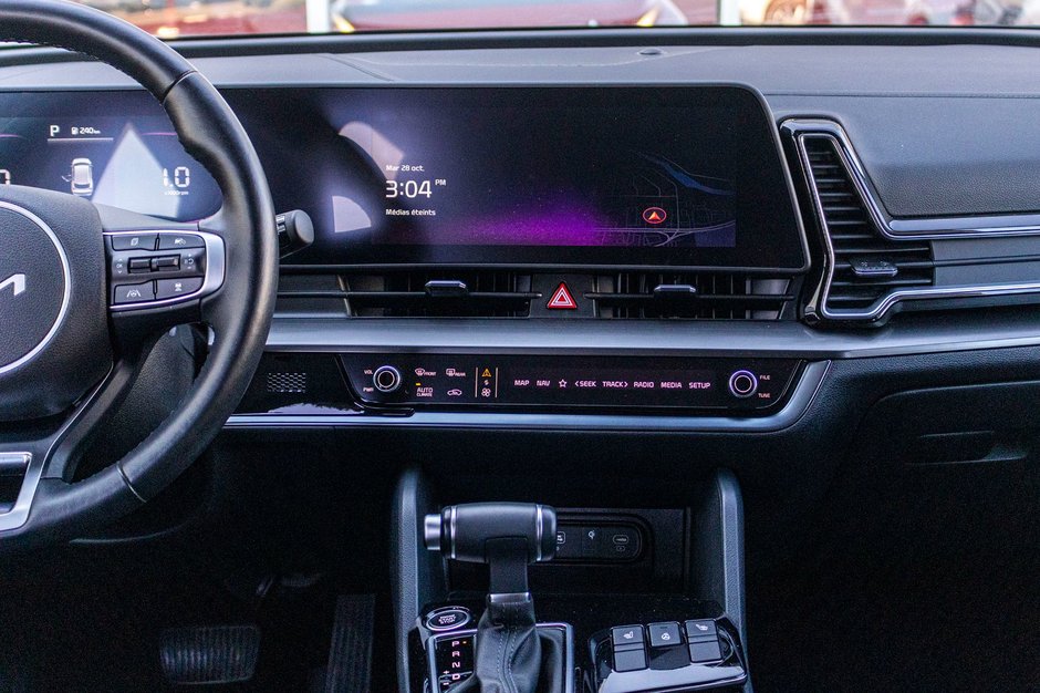 Kia Sportage EX AWD BLANC CUIR TOIT NAV 38001KM 2024 1 PROPRIO PAS DE RECLAMATION AU CARFAX