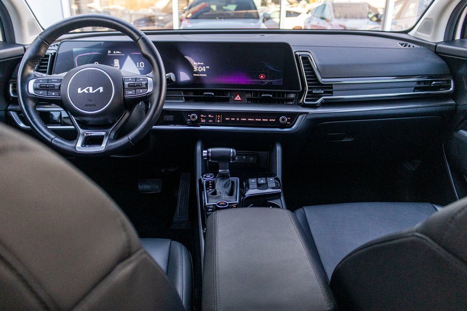 Kia Sportage EX AWD BLANC CUIR TOIT NAV 38001KM 2024 1 PROPRIO PAS DE RECLAMATION AU CARFAX