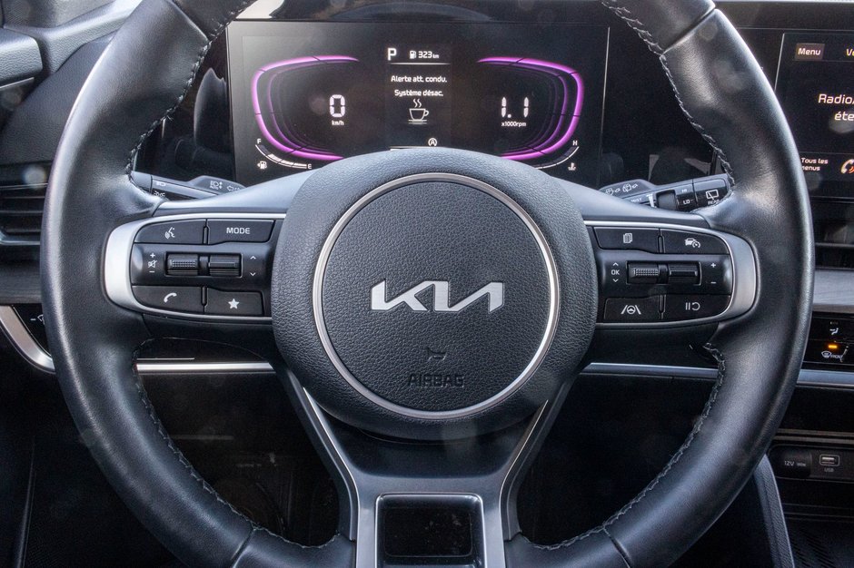 Kia Sportage X-LINE AWD GRIS CUIR NOIR 14564KM WOW 2024 1 PROPRIO PAS DE RECLAMATION AU CARFAX