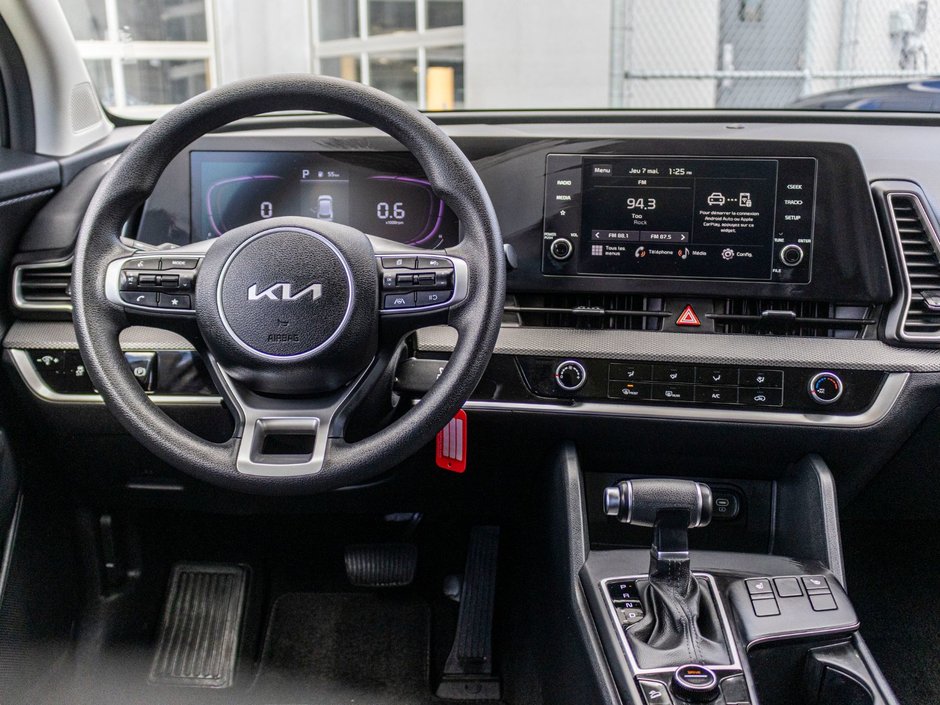 Kia Sportage LX AWD BLANC BAS KILO 2024 PAS DE RECLAMATION AU CARFAX