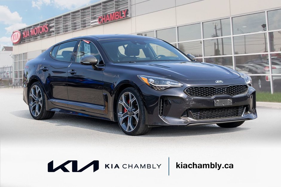 2018 Kia Stinger GT LIMITED AWD CUIR TOIT NAV 4 NEW TIRES