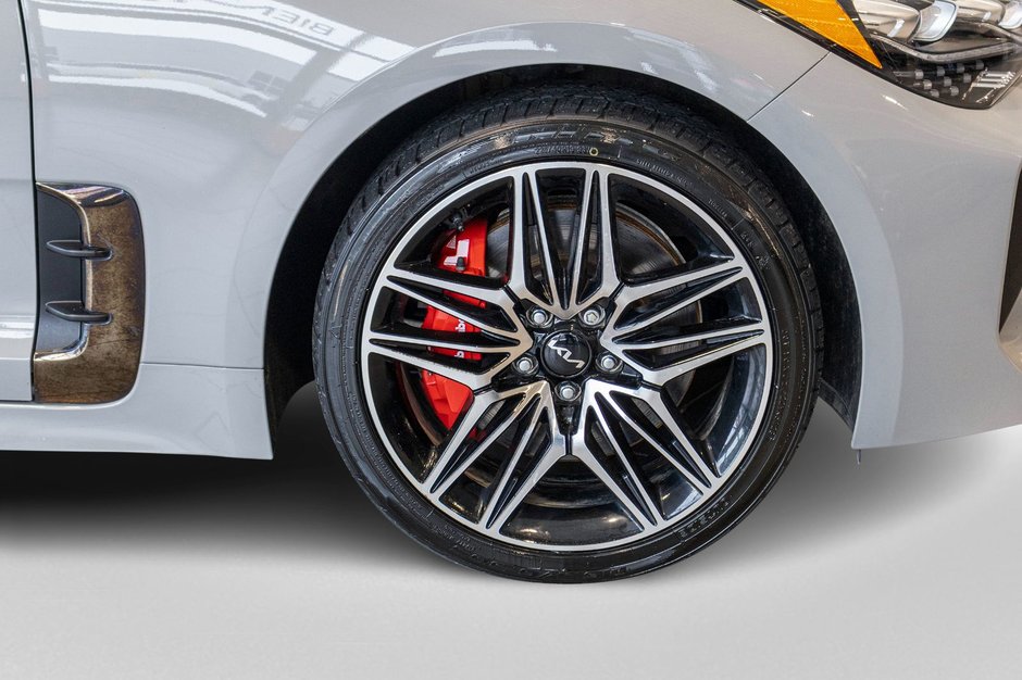 2023 Kia Stinger GT ELITE GRIS MAT CUIR ROUGE WOW 1 OWNER NO CARFAX CLAIM